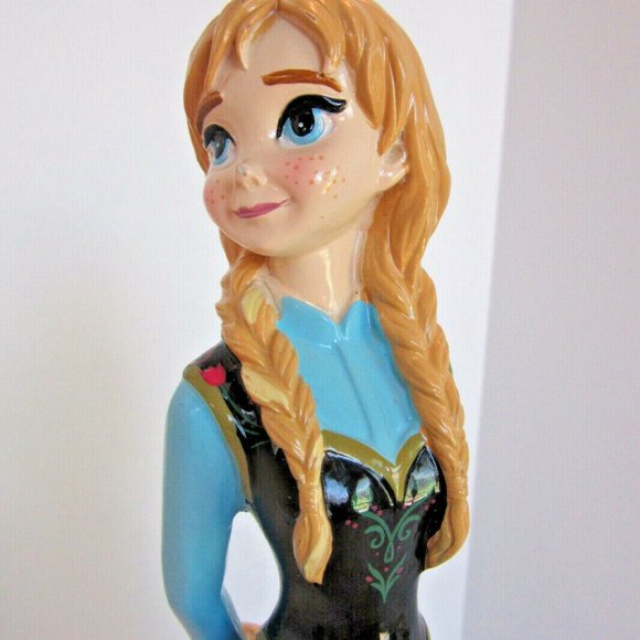 Anna & Elsa Disney Frozen Lot 2 Statues 12" Dolls Figurines British Exclusive - Picture 14 of 16